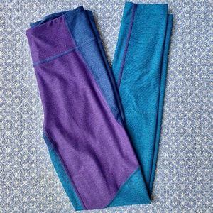 Outdoor Voices Colorblock Leggings Small